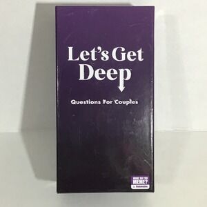 Lets Get Deep Questions‎ For Couples Card Game Ages 17 Plus What Do You Meme